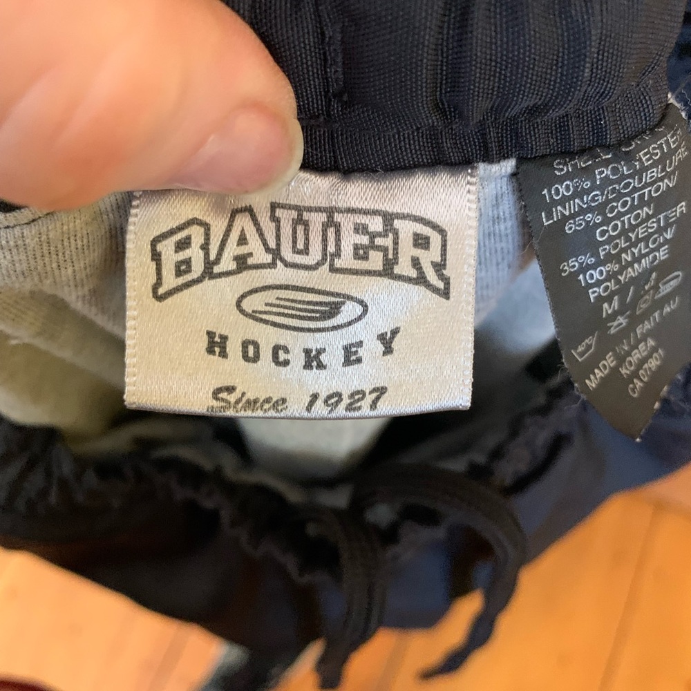 Bauer Kids Black Hockey Bottoms